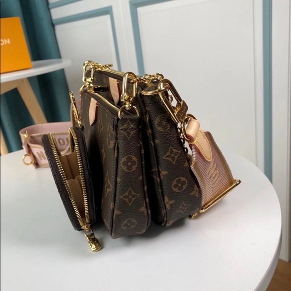 LV Pochette Accessories CrossBody Pink - Picture 3 of 9